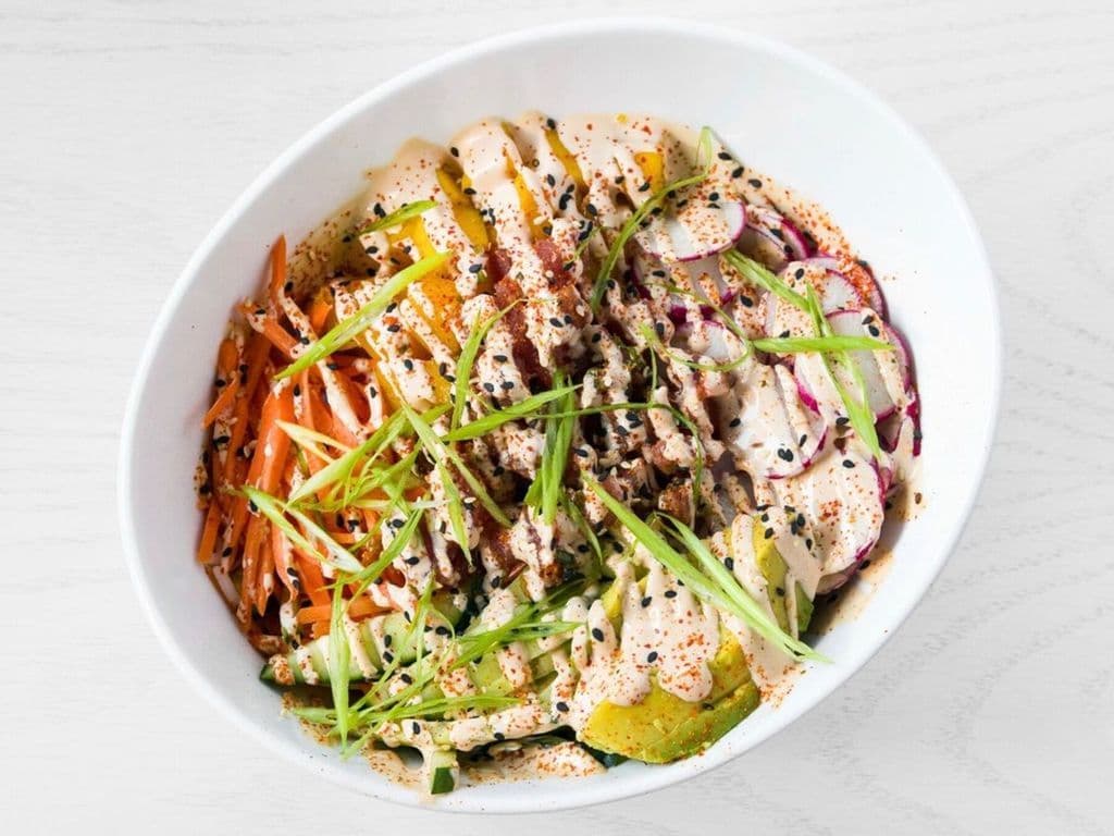 Mango Tuna bowl