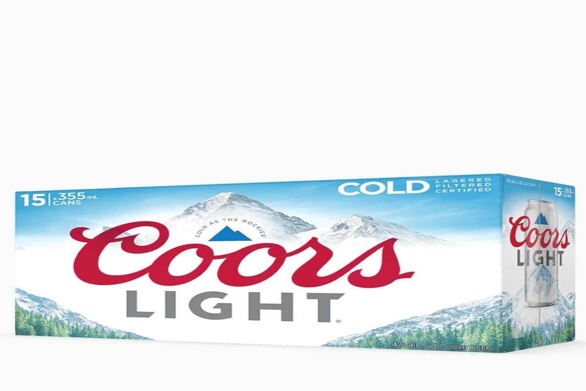 COORS LIGHT 15CAN (15 x 355)