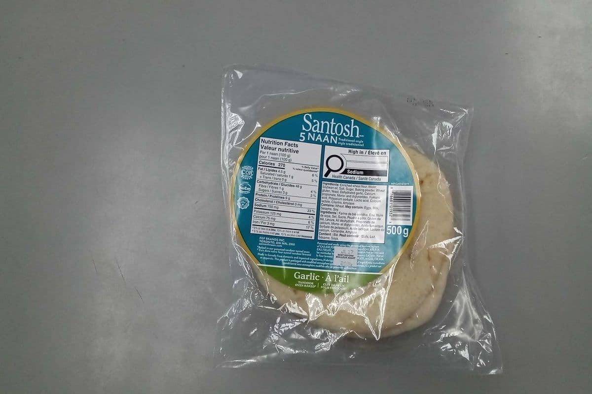 Santosh Garlic Naan