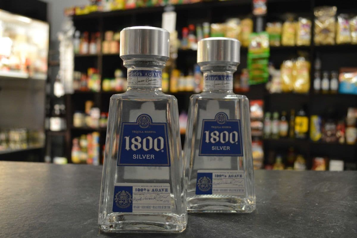 1800 Silver Tequila (375 ml Bottle)