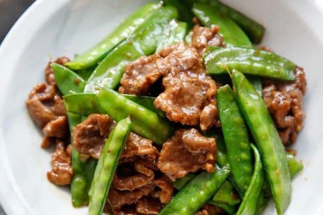 23. Beef with Snow Peas