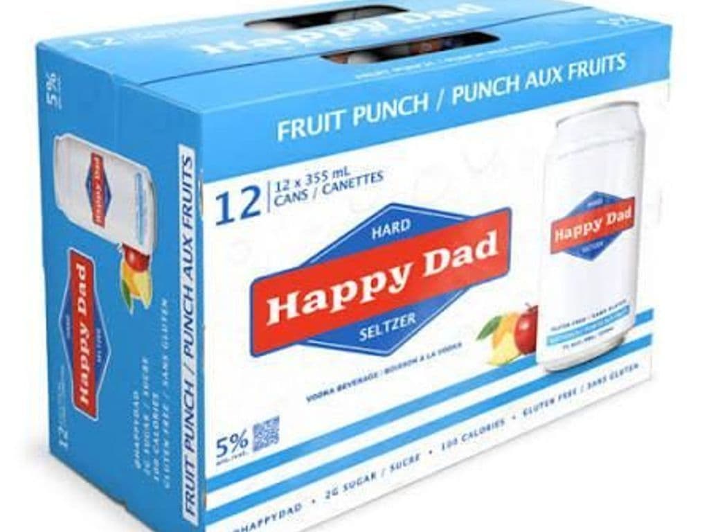 HAPPY DAD Fruit Punch, 12 x 355ml