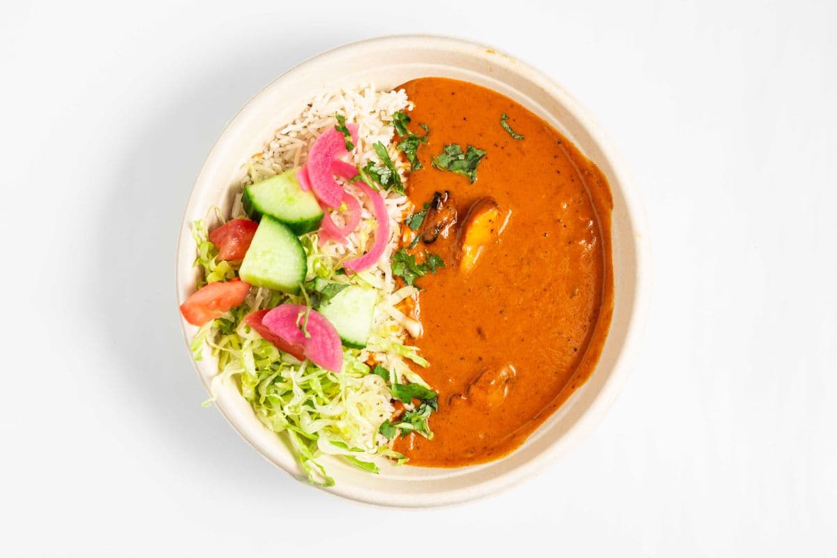 Butter Chicken and Rice Bowl (gluten-free, Seed Oil Free)