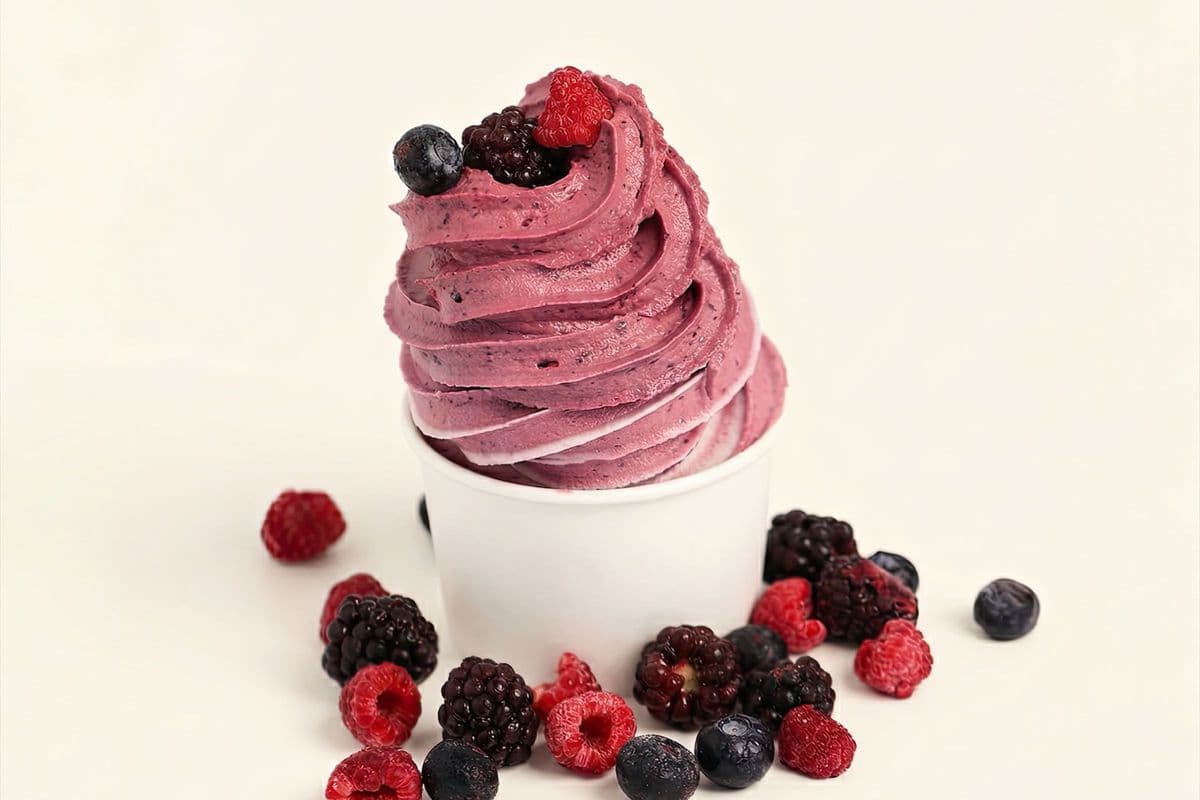 Berries Frozen Yogurt