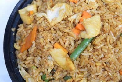 Riz frit au poulet / Chicken Fried Rice