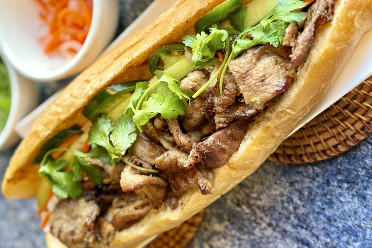 16. Grilled Lemongrass Pork Sub