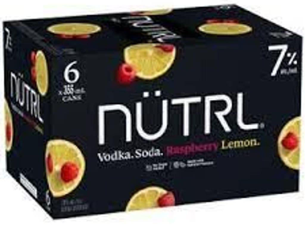 NUTRL7 Raspberry Lemon, 6 x 355ml