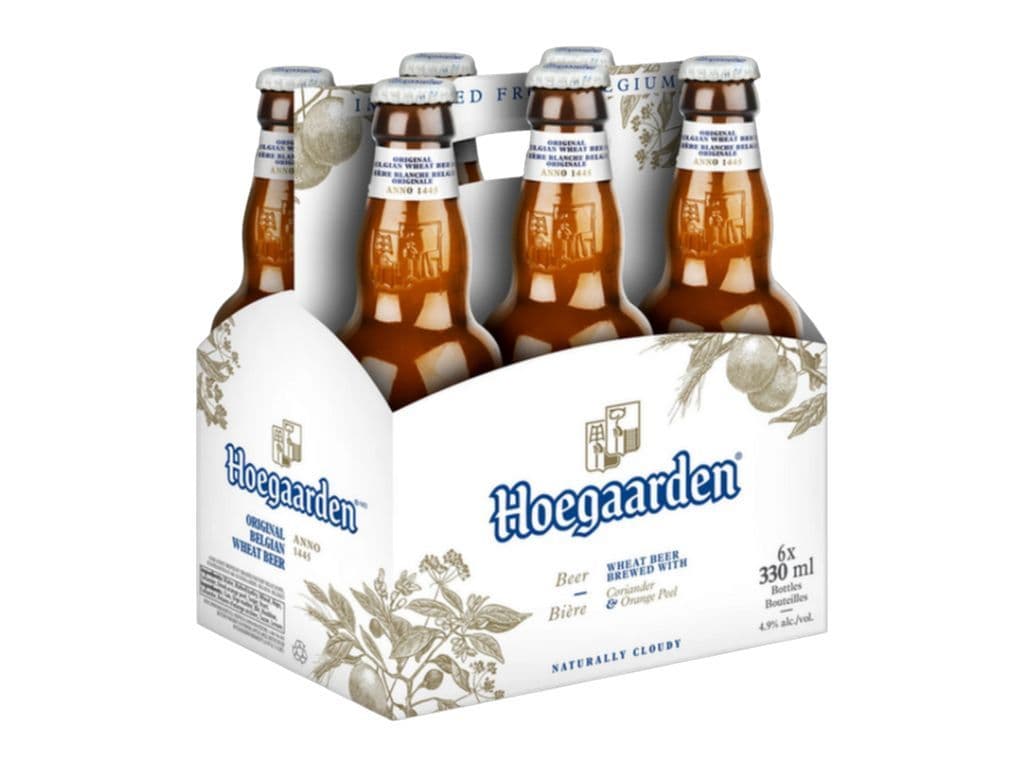 Hoegaarden 6pk bottle