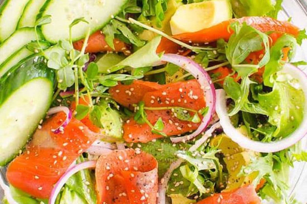 Smoked Salmon Salad