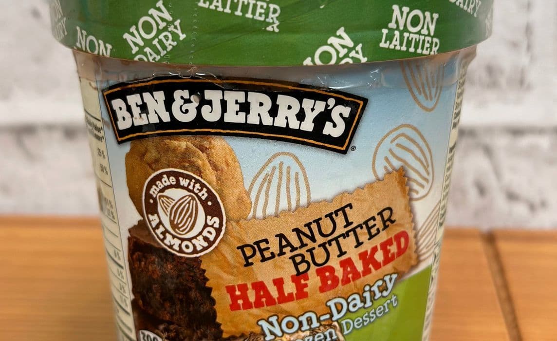 Ben & Jerry's Peanut Butter Half Baked (Vegan)