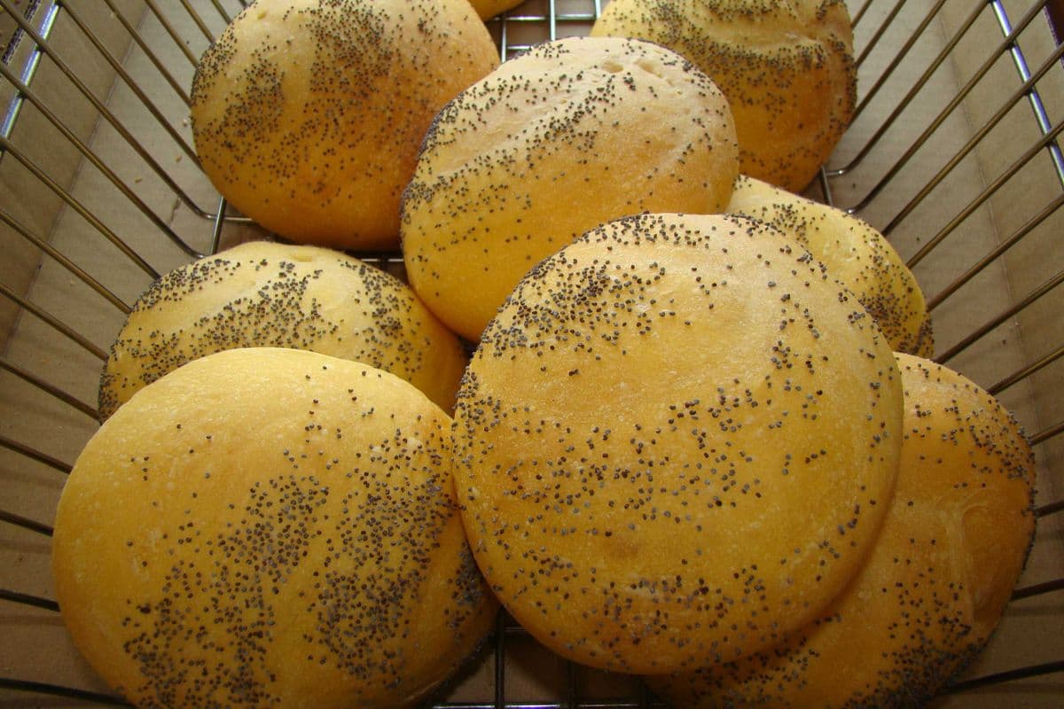 6 x Rouleau kaiser aux pavot / 6 x Poppy Kaiser Roll