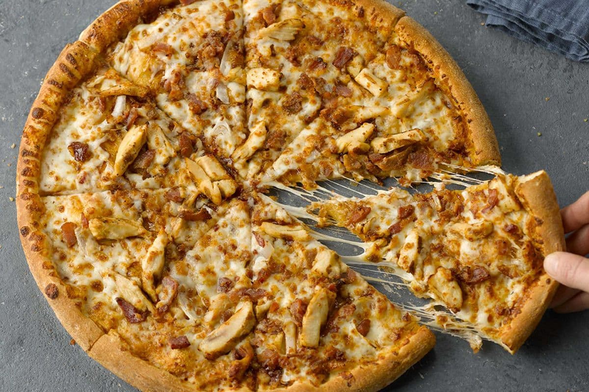 Small BBQ Chicken Bacon Pizza