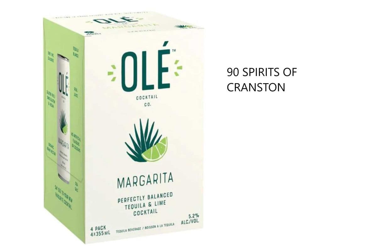 OLE MARGARITA - TEQUILA & LIME COCKTAIL 4 CANS (1 x 4x355ML)