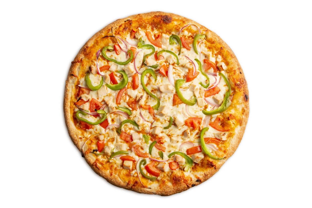Large Butter Chicken Pizza