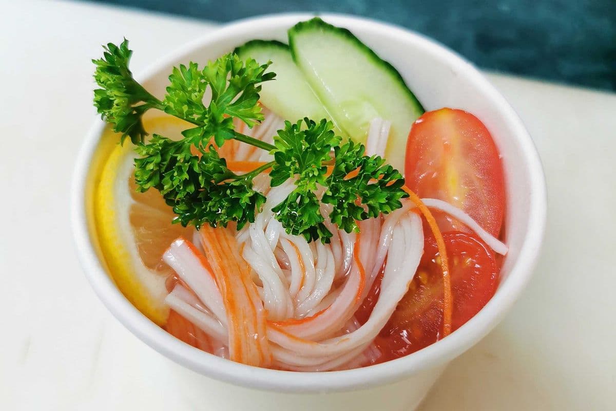 Crab Sunomono