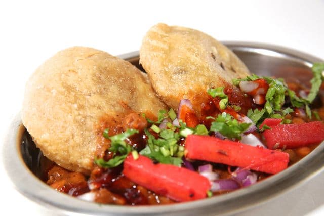 Kachori with Channa