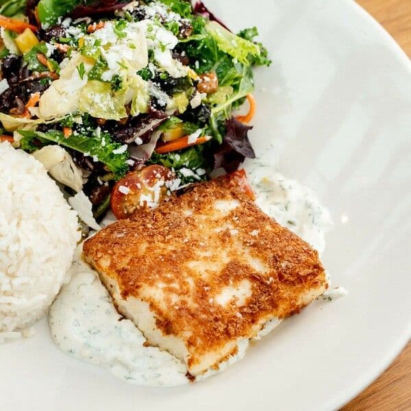 POTATO CRUSTED COD BOWL * (GLUTEN FRIENDLY)