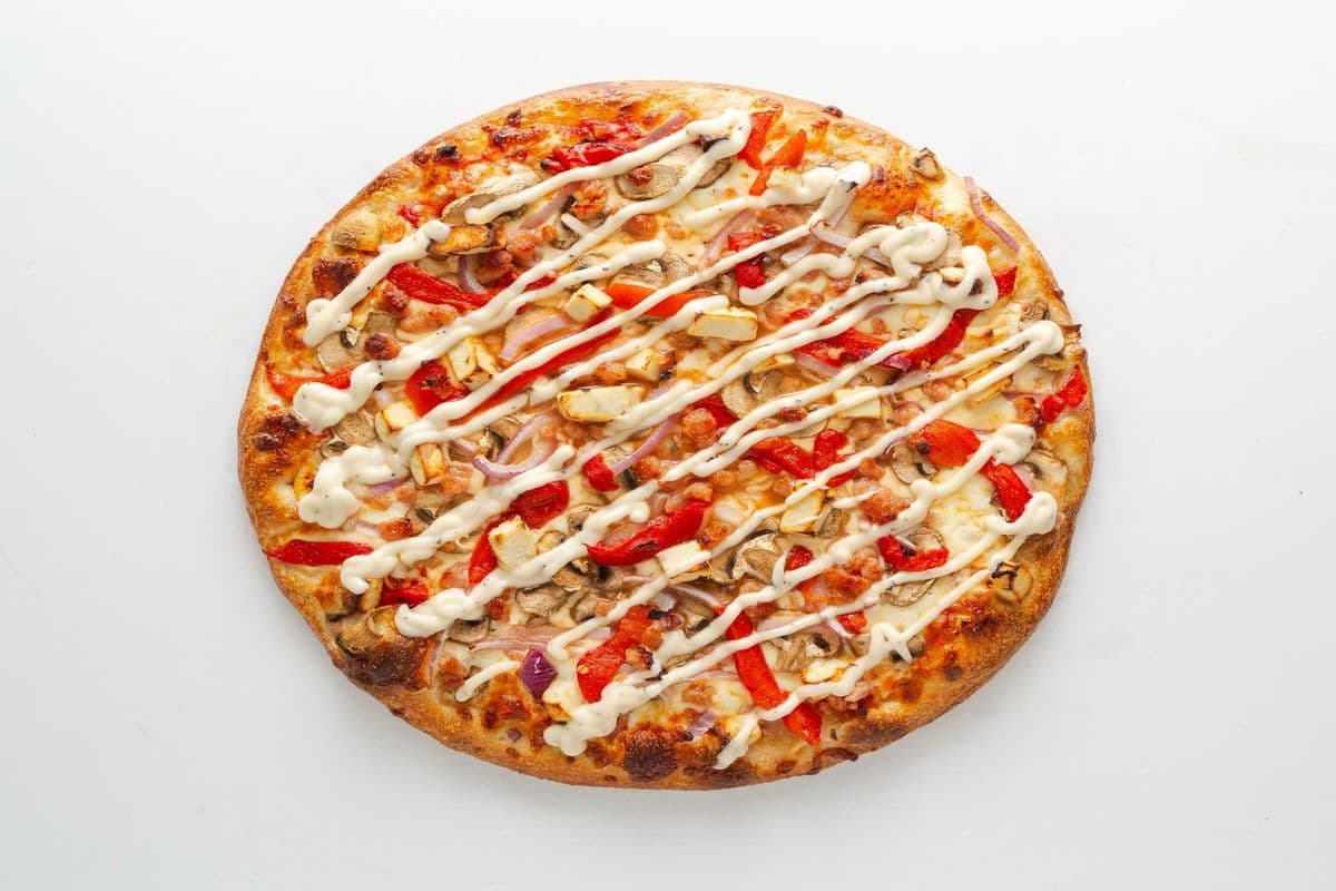 Chicken Bacon Ranch Pizza