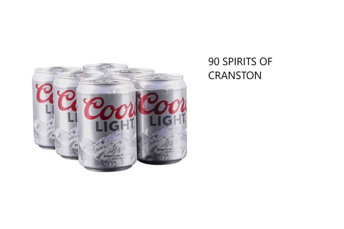 COORS LIGHT 6 CANS (1 x 6x355ML)