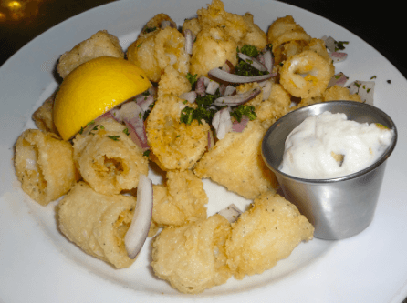 Deep-fried Calamari
