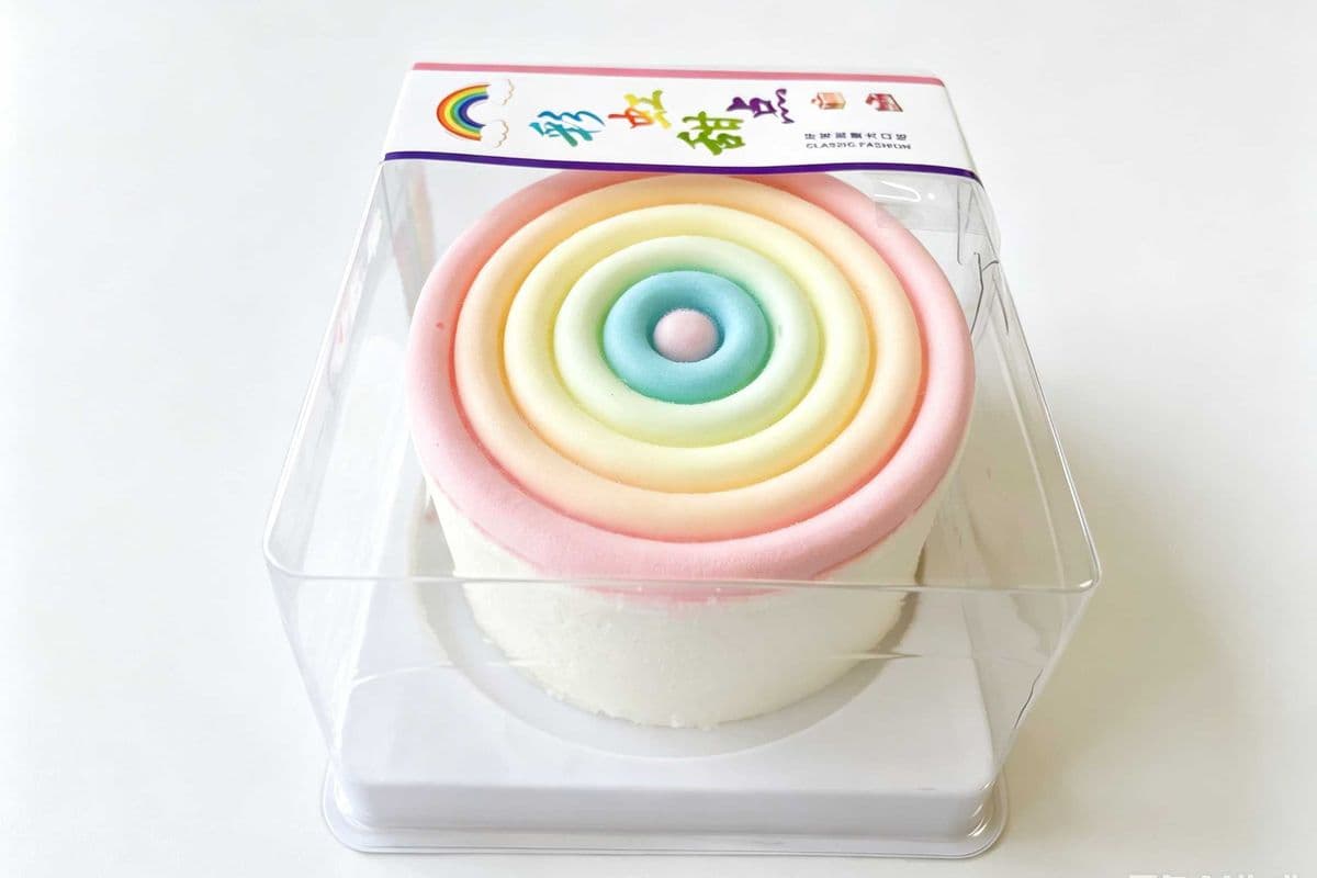 Rainbow Frozen Cake(200g)彩虹蛋糕