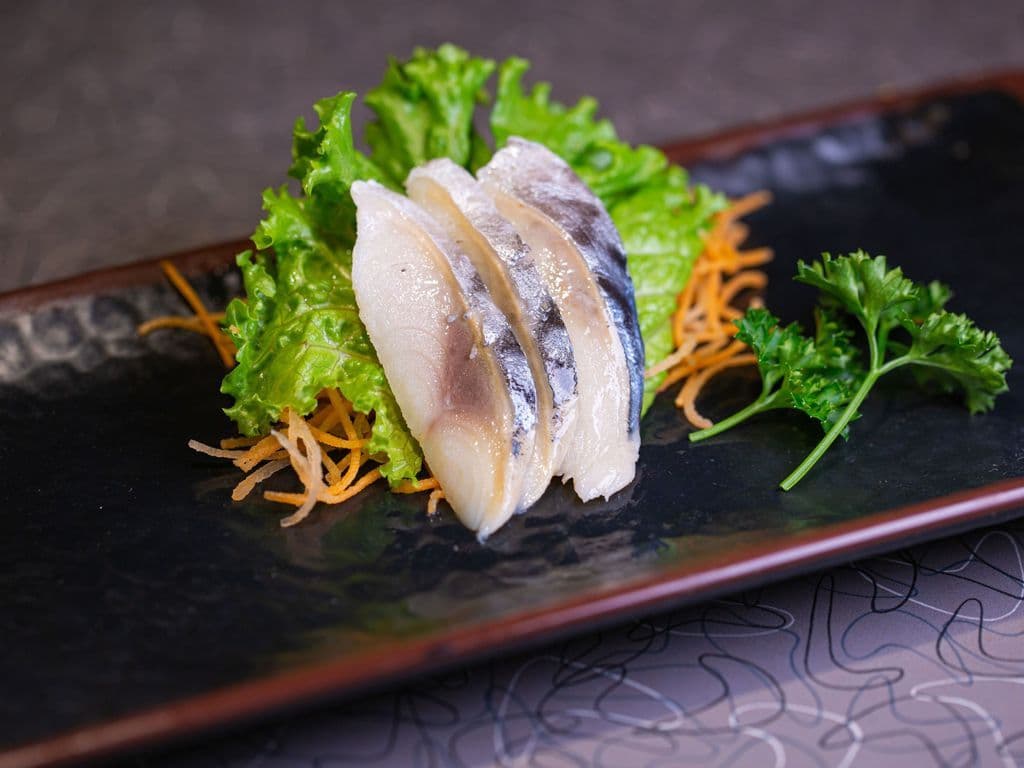 Mackerel (Saba) Sashimi (3pcs)