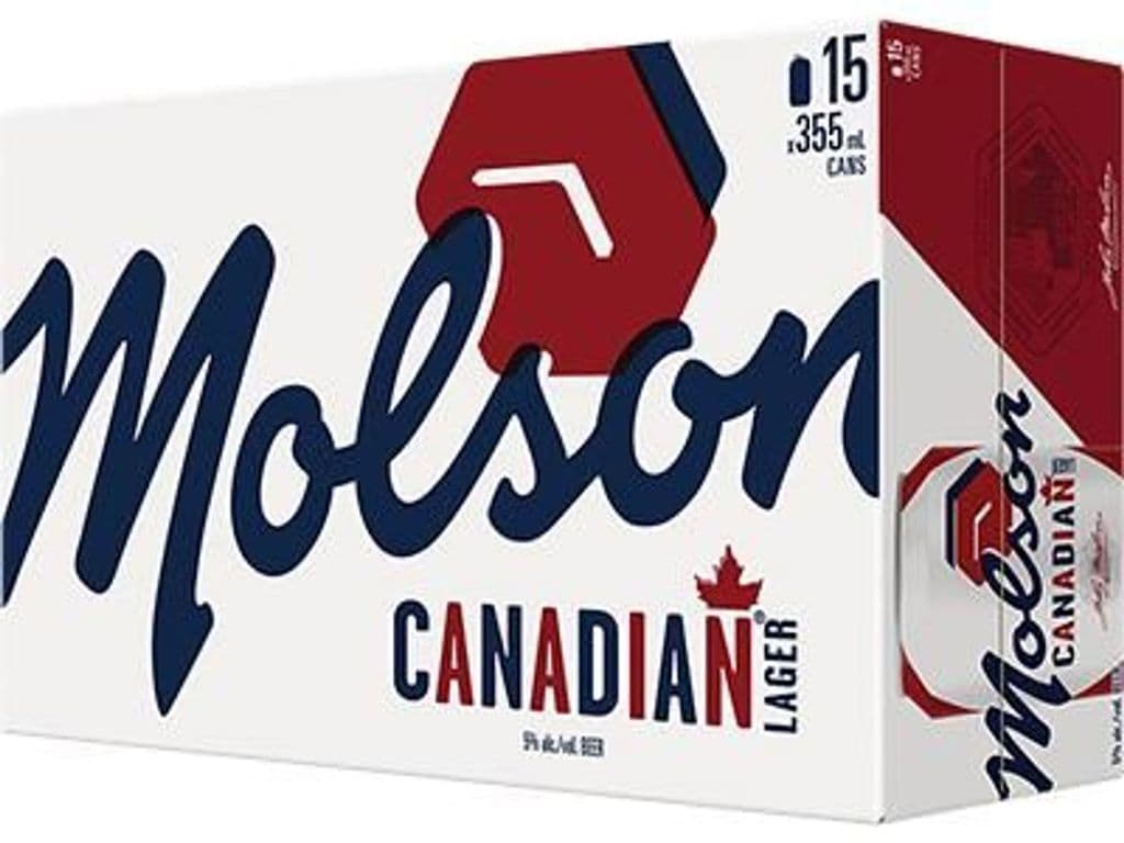 MOLSON Canadian Can 15x255ml