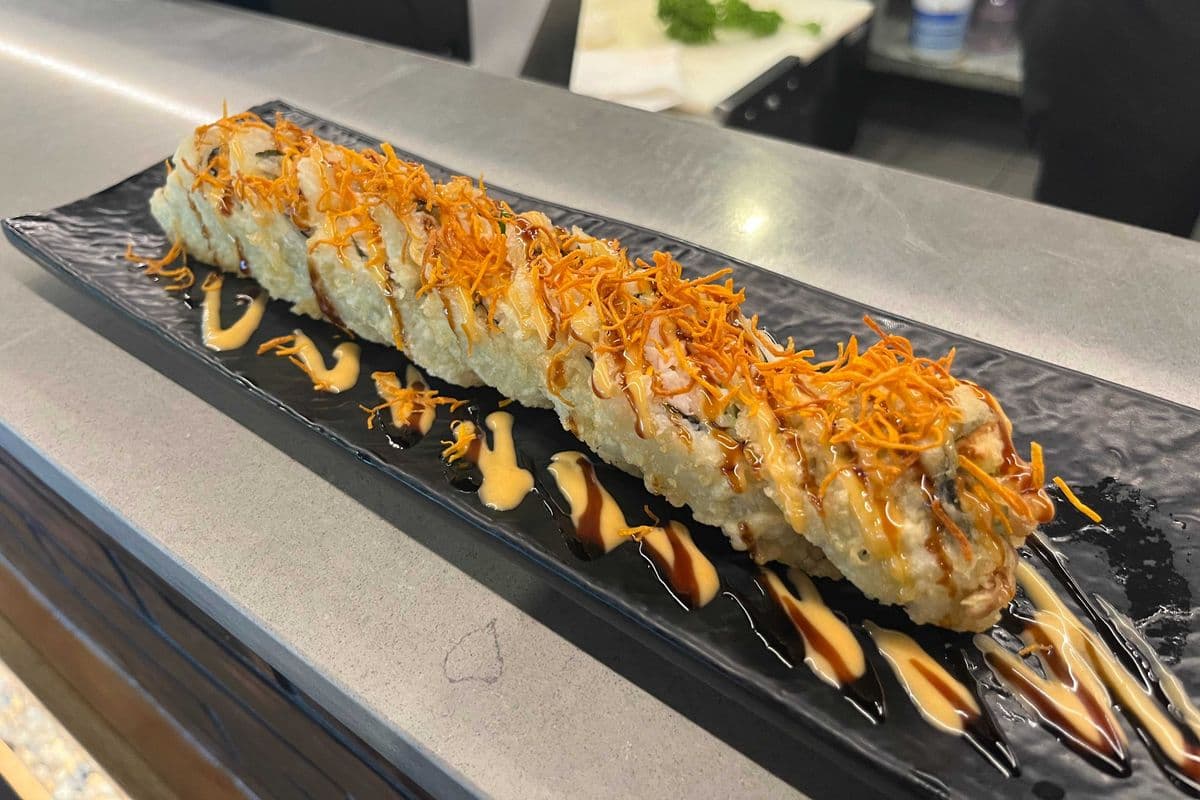 Deep-Fried Cream Cheese Roll