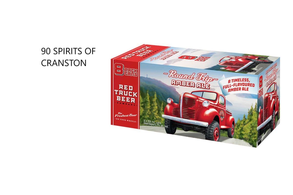 RED TRUCK BEER ROUND TRIP AMBER ALE 8 CANS (1 x 8x355ML)