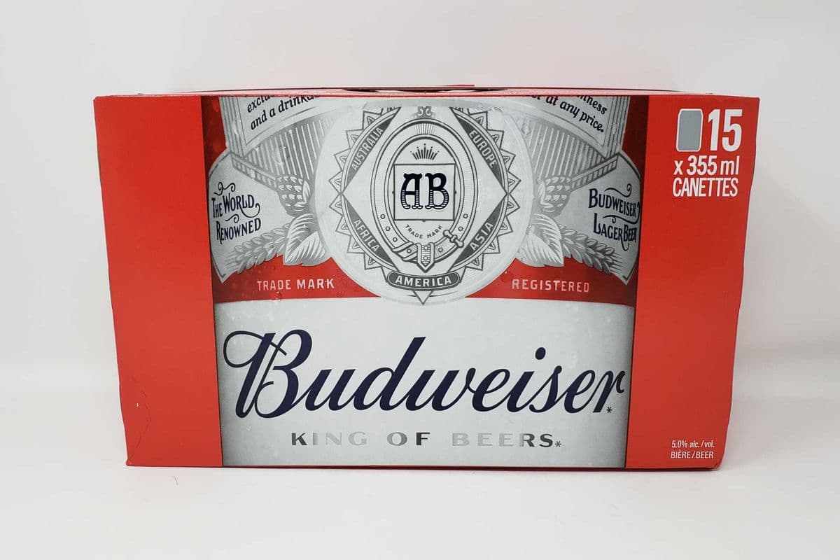 BUDWEISER (15 x 355 ml)