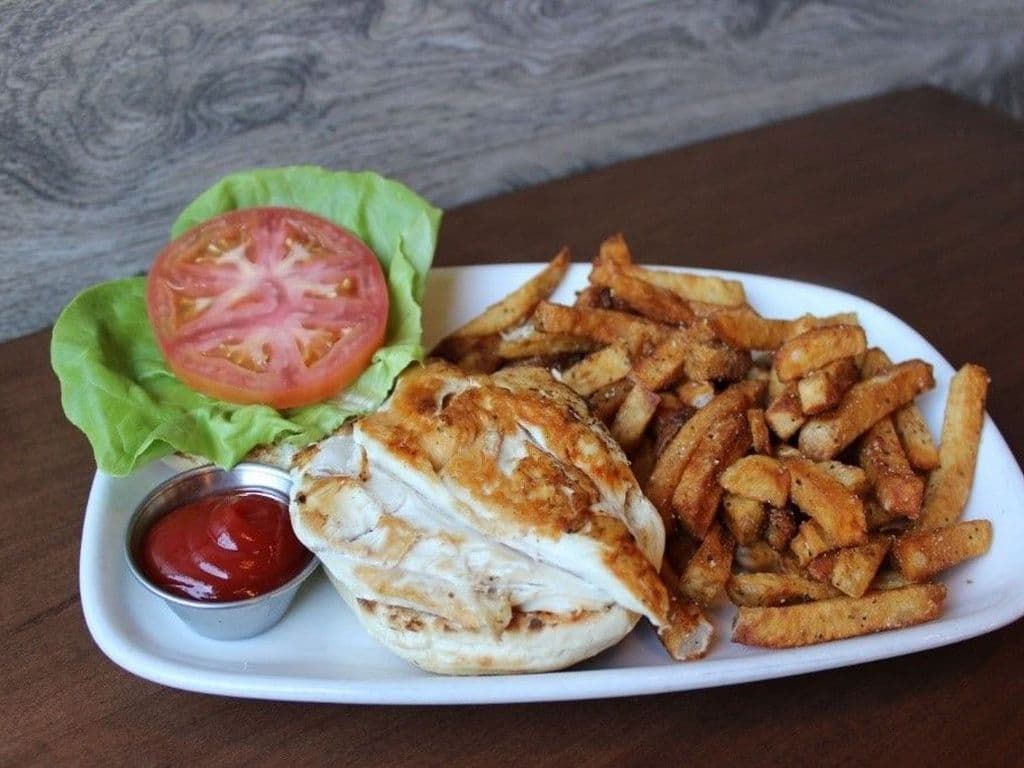 Kid's Grilled Chicken Burger