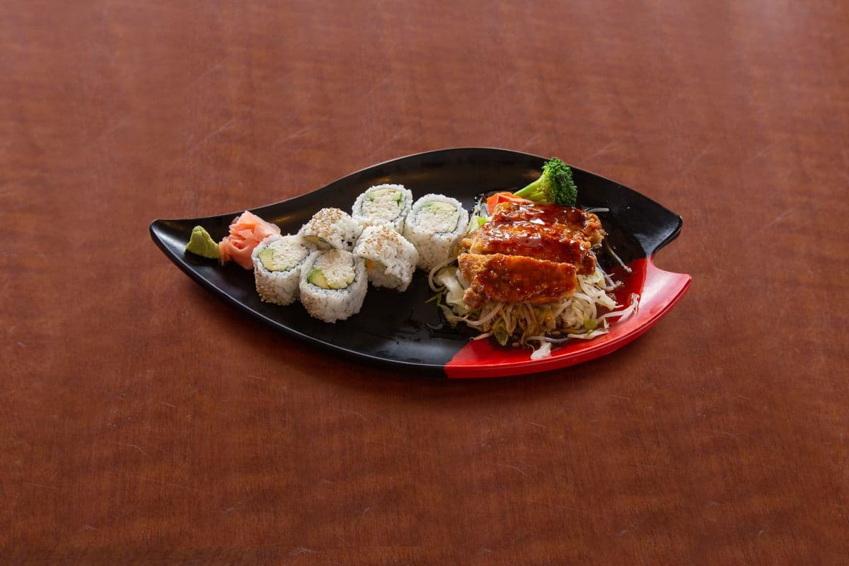 California Roll and Teriyaki set
