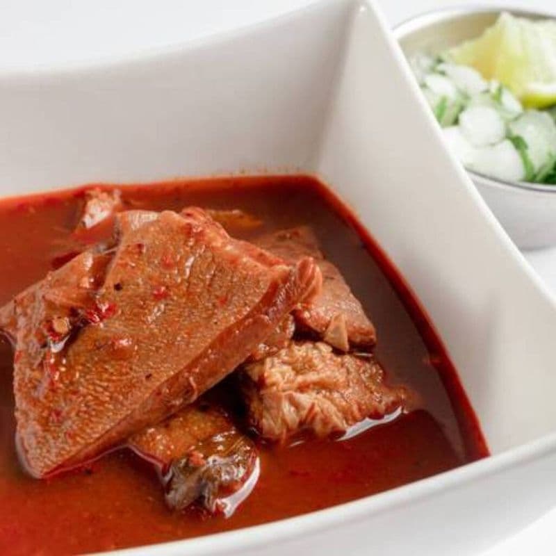 Soupe menudo / Menudo Soup + 2 Tacos + Drink