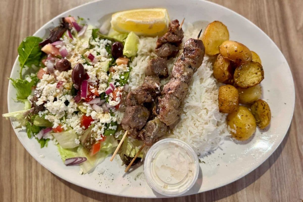 LAMB SOUVLAKI