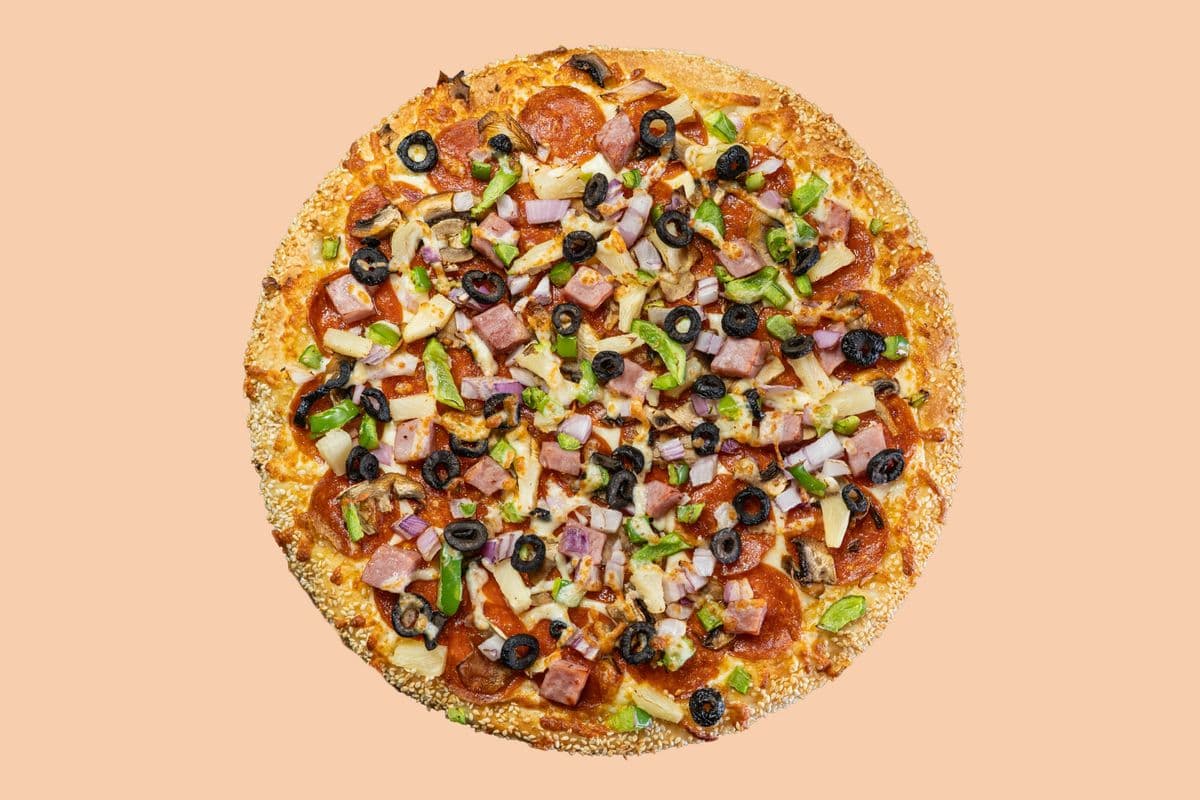 19. 14" Large All-Dressed (Loaded) Pizza