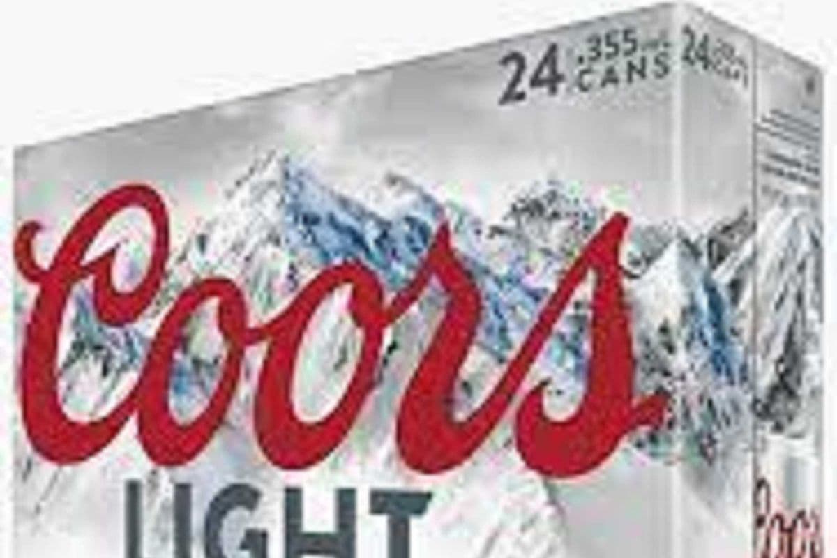 COORS LIGHT (24 CANS ) (24 x 355 ml Cans)