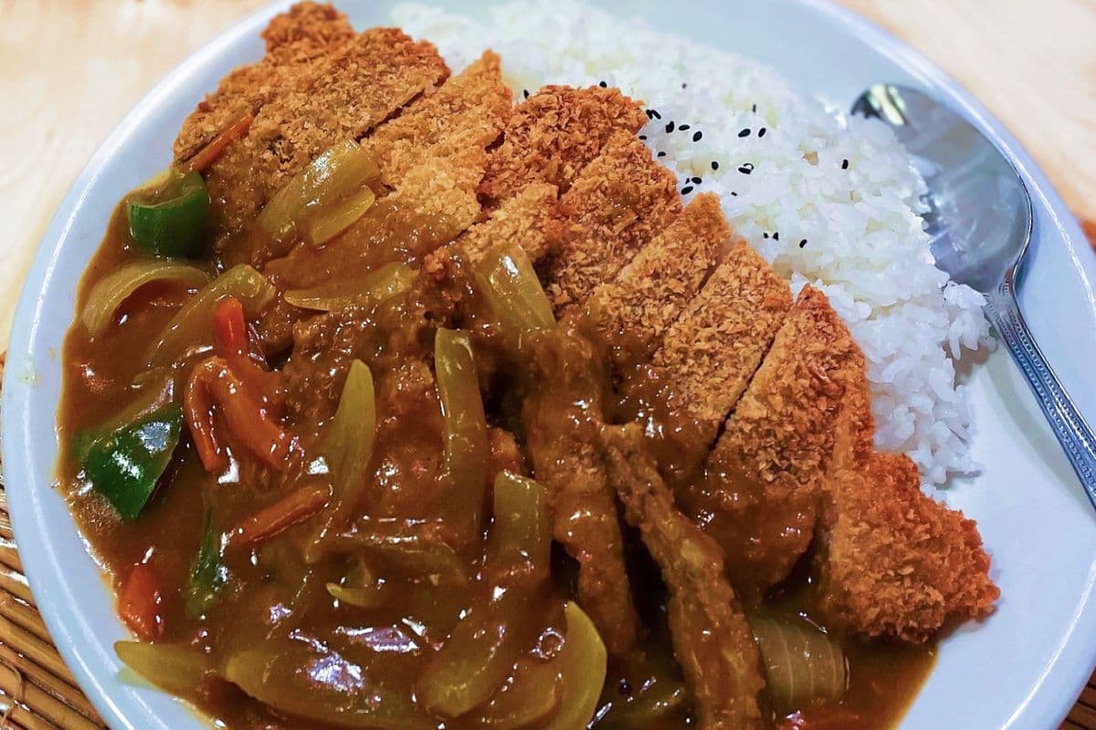 Pork Katsu Curry with Rice