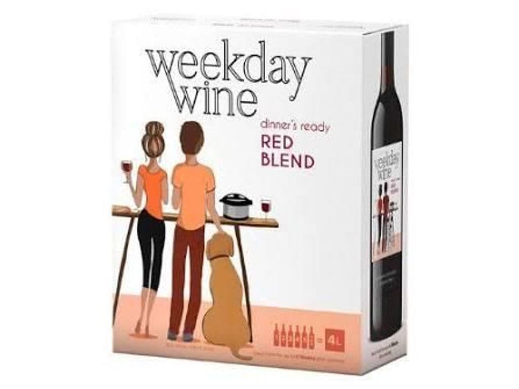 WEEKDAY Wine Red, 4L