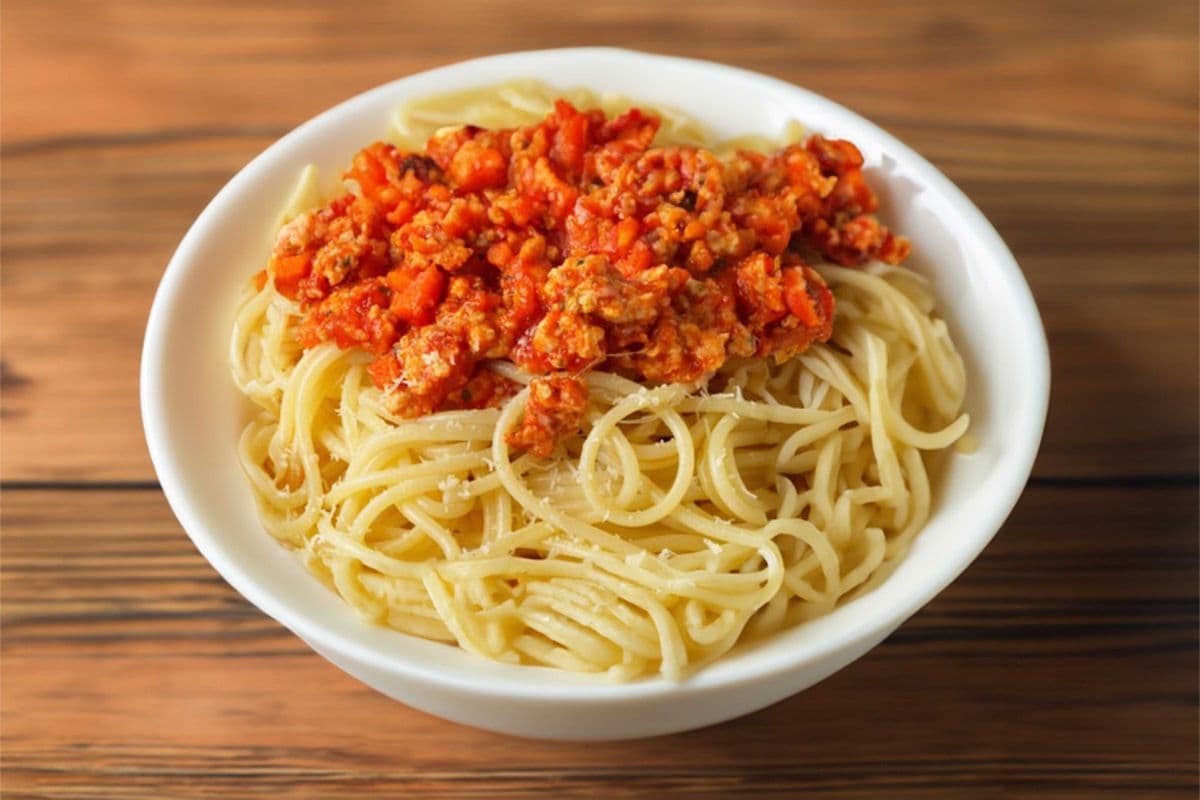 Kids Spaghetti with Meat Sauce