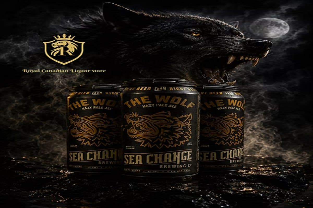 SEA CHANGE THE WOLF HAZY PALE ALE (4 x 473ML)