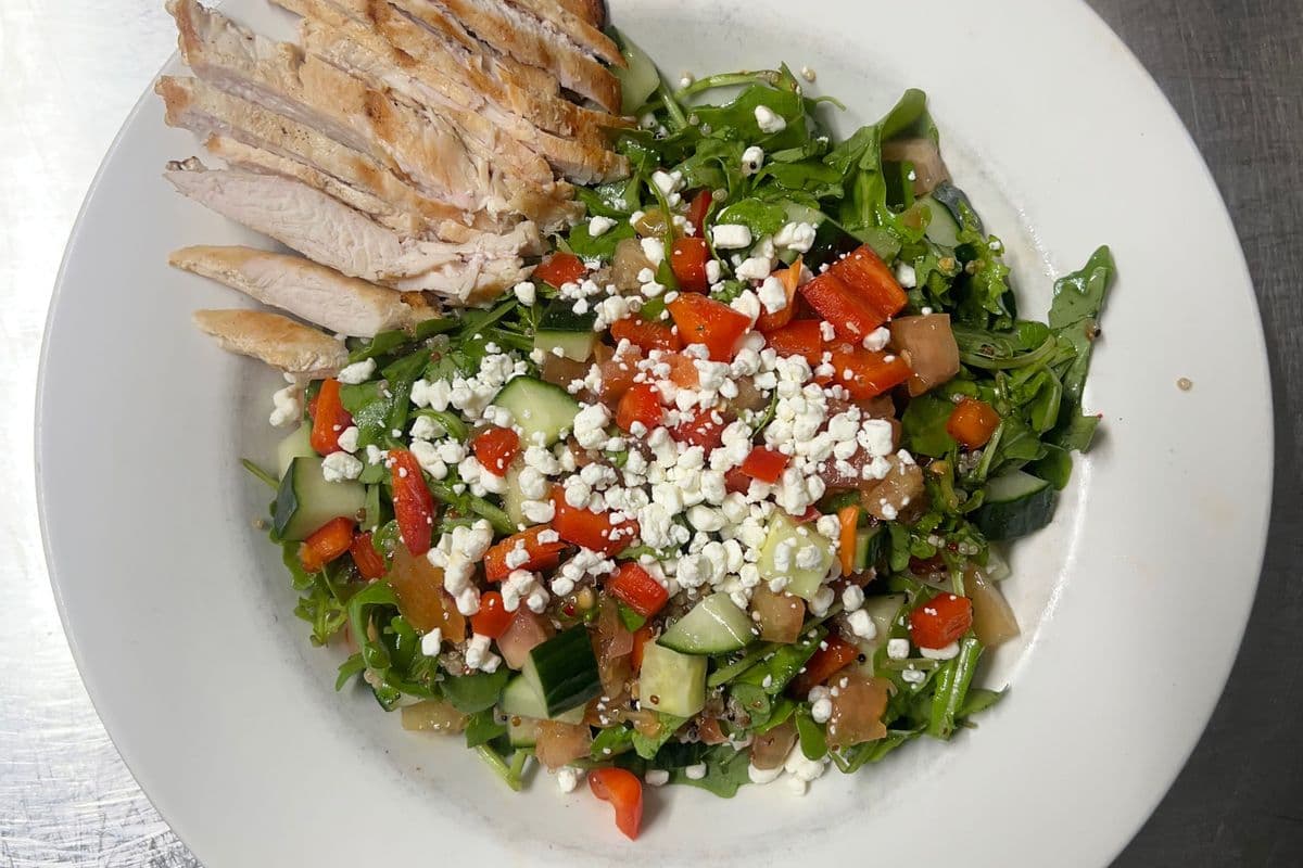 Gluten Friendly Mediterranean Chicken Bowl