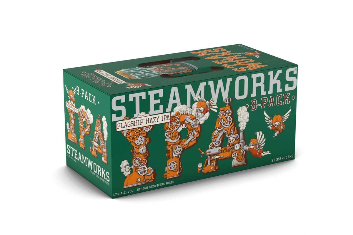 Steamworks Flagship Hazy IPA (8 Can) (8 x 355ml)