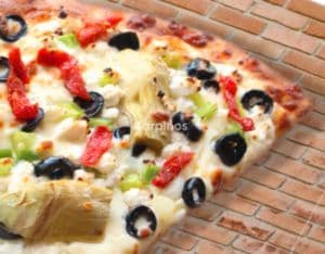 EURO VEGGIE DELUXE PIZZA