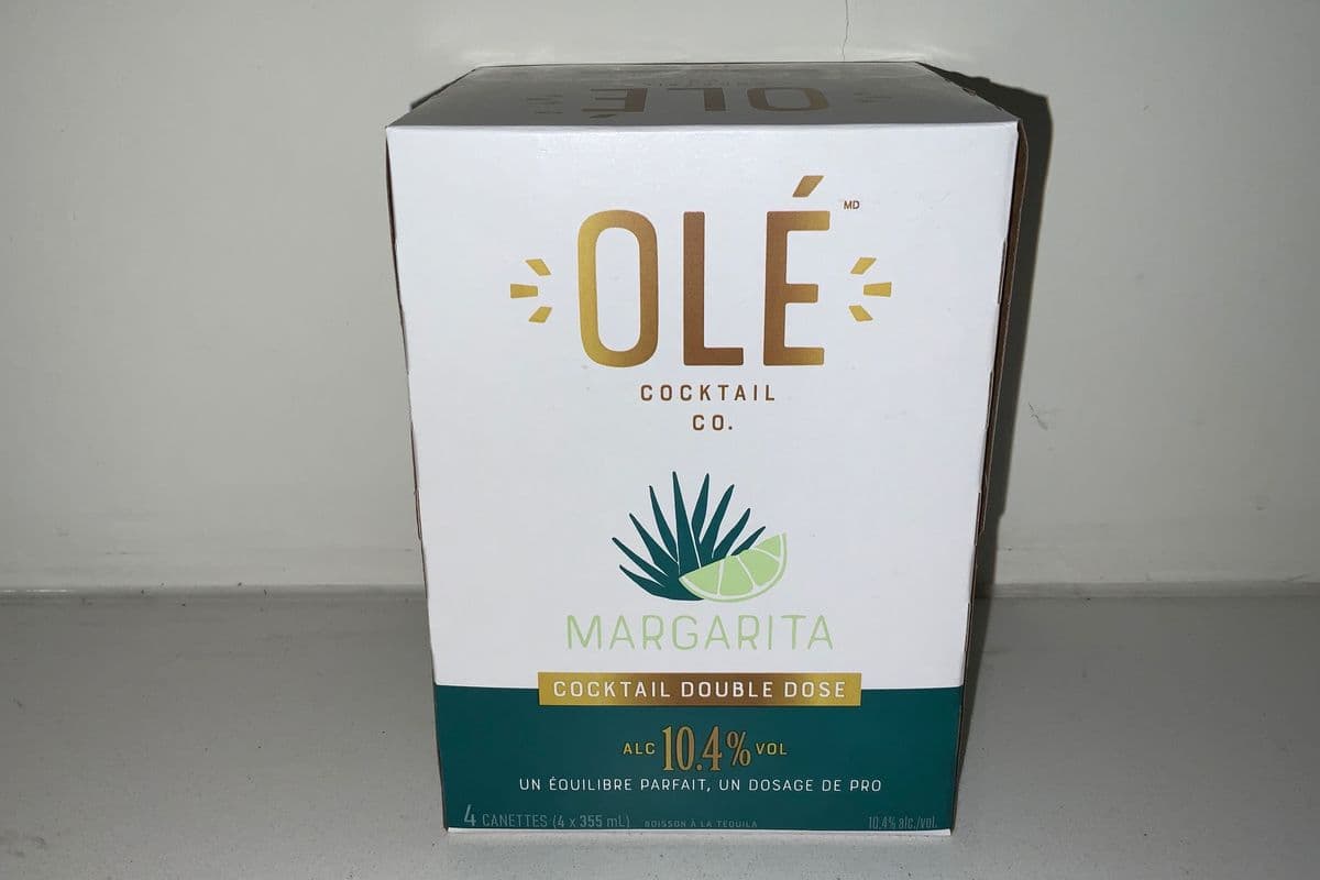 OLE DOUBLE SHOT - MARGARITA (4 x 355ml)