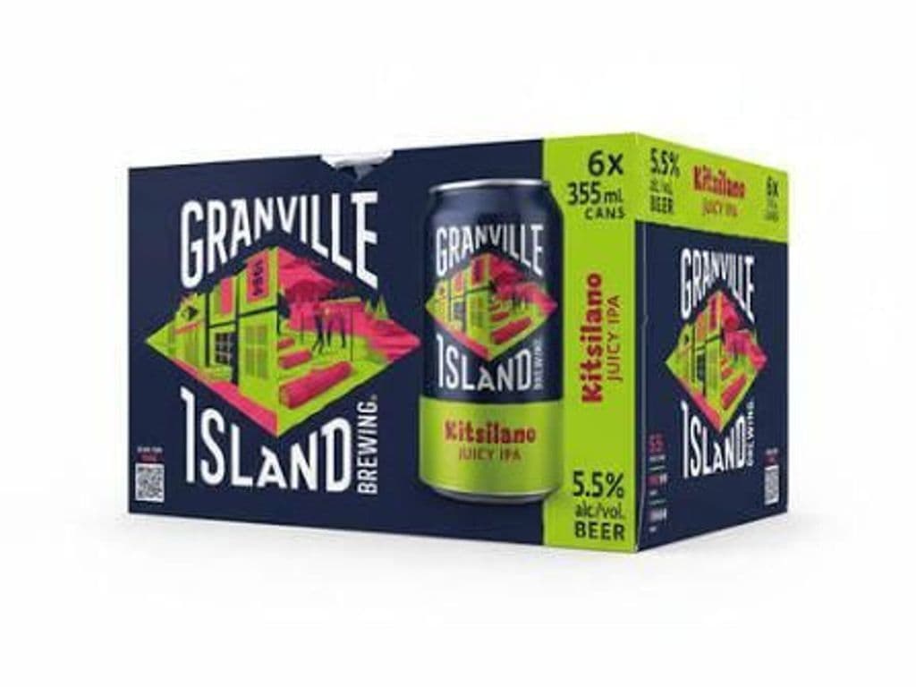 Granville Island Brewing JUICY IPA, 6 x 355ml