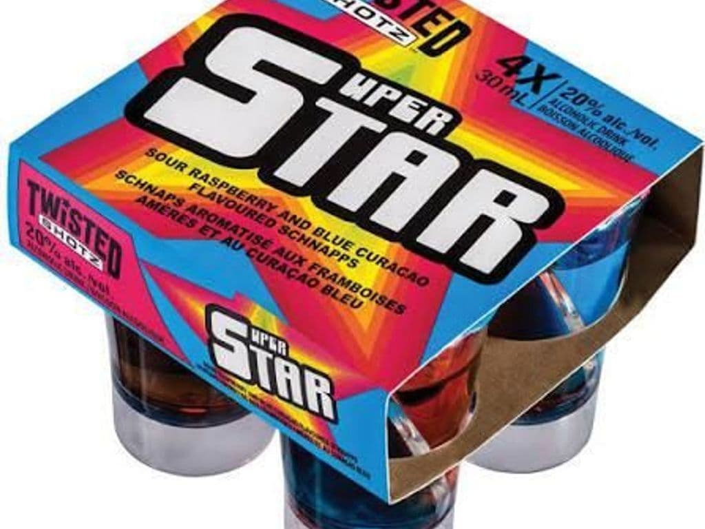 TWISTED Shotz Super Star, 4 x 30ml