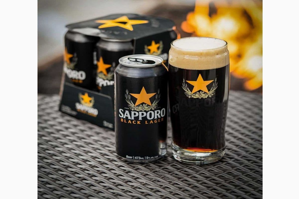 SAPPORO BLACK (4 x 473ML)