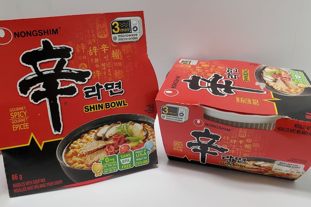 Nongshim Noodle Soup Bowl