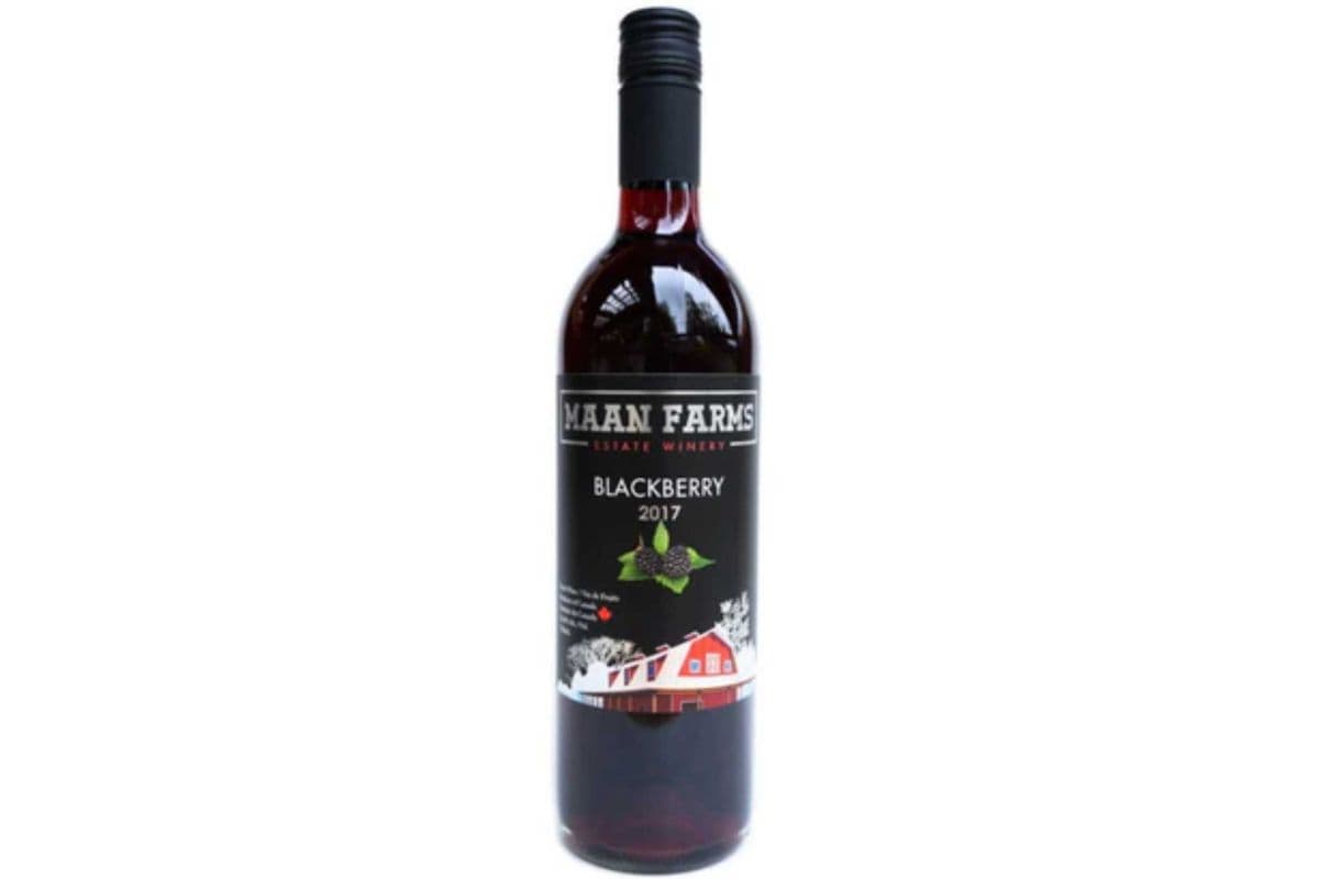 404053 - Maan Farms Blackberry Wine, BC (1 x 750ml)