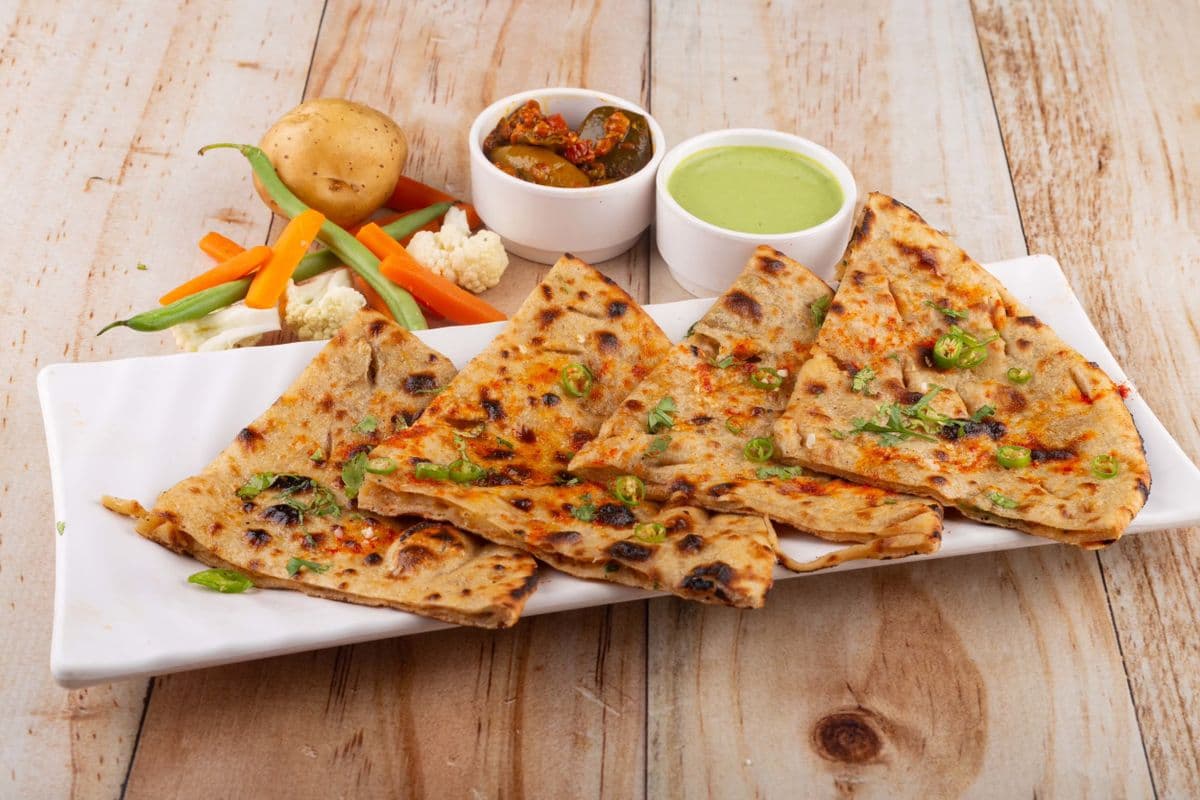Mixed Paratha Plate